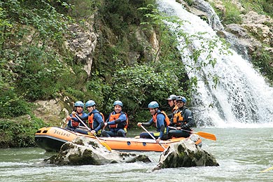 rafting en asturias